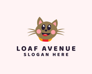 Pet Cat Veterinarian  logo design