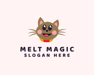 Pet Cat Veterinarian  logo design