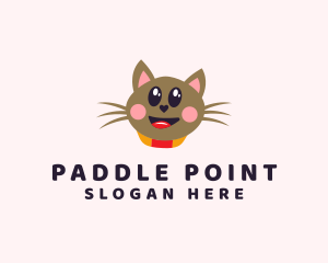 Pet Cat Veterinarian  logo design