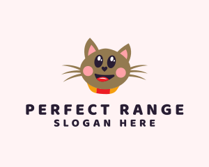 Pet Cat Veterinarian  logo design