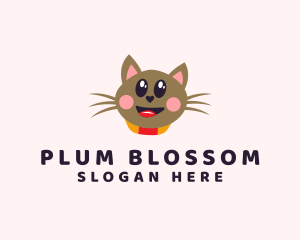 Pet Cat Veterinarian  logo design