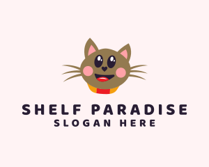 Pet Cat Veterinarian  logo design