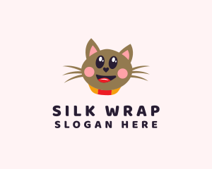 Pet Cat Veterinarian  logo design