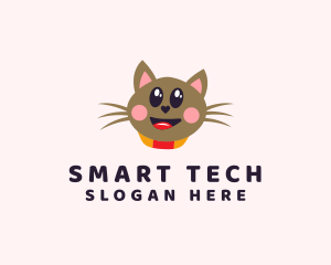 Pet Cat Veterinarian  logo design