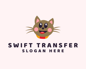 Pet Cat Veterinarian  logo design