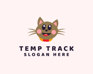 Pet Cat Veterinarian  logo design