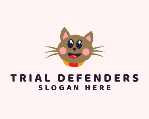 Pet Cat Veterinarian  logo design