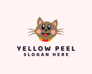 Pet Cat Veterinarian  logo design