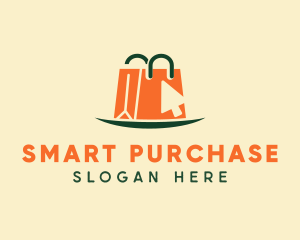 Paper Shopping Bag logo design