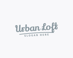 Generic Urban Script logo design