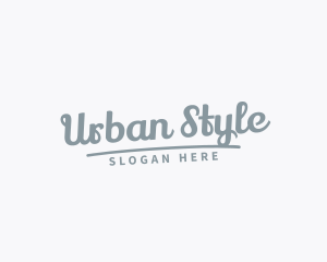 Generic Urban Script logo design