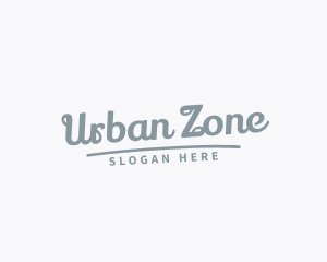 Generic Urban Script logo design