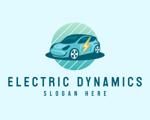 Electric Car Transportation logo