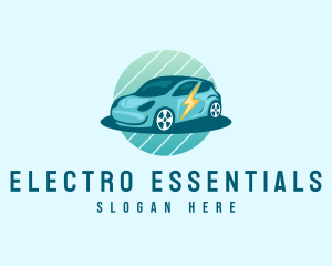 Electric Car Transportation logo