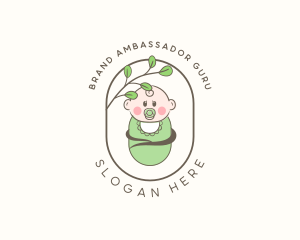 Child Baby Cocoon logo design