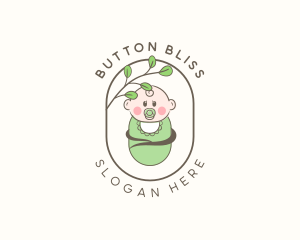 Child Baby Cocoon logo design