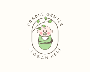 Child Baby Cocoon logo design