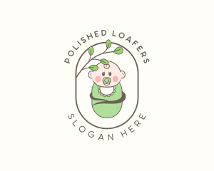 Child Baby Cocoon logo design