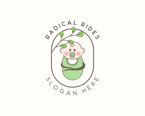 Child Baby Cocoon logo design