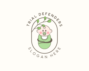 Child Baby Cocoon logo design