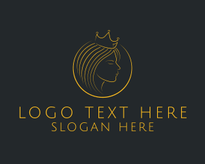 Elegant Crown Woman logo