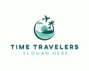 Tropical Island Travel logo design