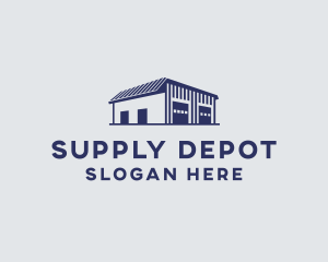 Warehouse Depot Building logo design