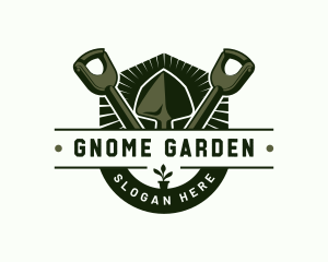 Shovel Gardening Tool logo design