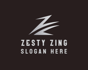 Swoosh Tech Letter Z logo design