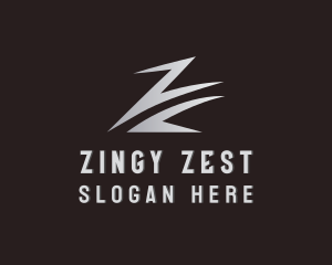 Swoosh Tech Letter Z logo design