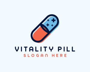 Medical Pill Drugstore logo design