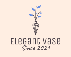 Minimalist Flower Vase  logo