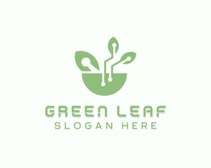 Leaf Plant Biotechnology logo design