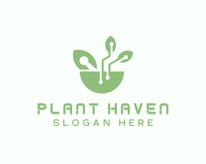 Leaf Plant Biotechnology logo design