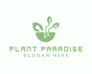 Leaf Plant Biotechnology logo design