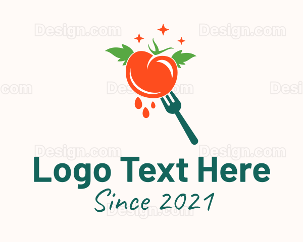 Fresh Tomato Fork Logo