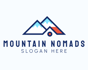 Mountain Peak House logo design