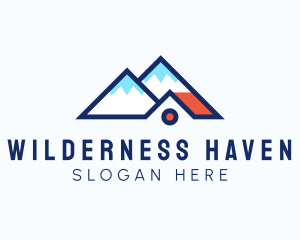 Mountain Peak House logo design