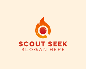 Fire Search Engine logo design