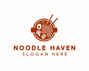 Restaurant Asian Ramen logo design