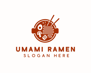 Restaurant Asian Ramen logo design