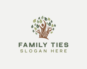 Family Wellness Tree logo design