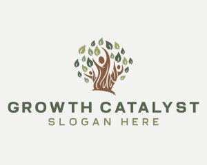 Family Wellness Tree logo design