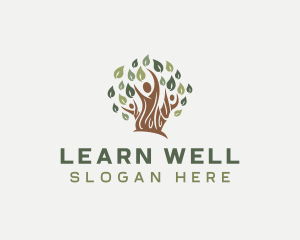 Family Wellness Tree logo design