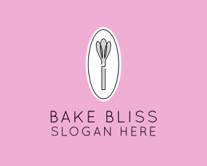 Whisk Baking Mixer logo design