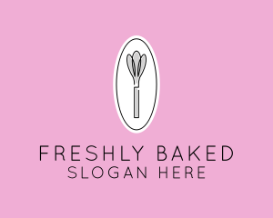 Whisk Baking Mixer logo design