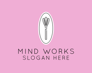 Whisk Baking Mixer logo design