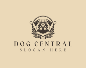 Pet Dog Grooming logo design