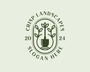Landscaping Shovel logo