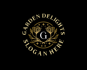 Floral Garden Cosmetics logo design